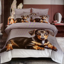 idealisotthon 7 részes fotónyomtatott ágyneműhuzat - ártatlan tacskószemek lakástextília