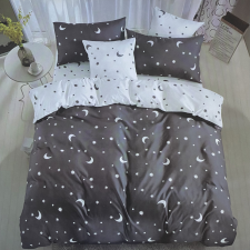 idealisotthon Hold és csillagok 7 részes kétoldalas ágyneműhuzat - sötétszürke lakástextília