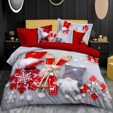 idealisotthon Karácsonyi 6 részes ágyneműhuzat - síelő Mikulás lakástextília