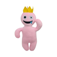 IdeallStore Plüssjáték IdeallStore® Rainbow Friends Roblox, király, 30 cm, rózsaszín plüssfigura