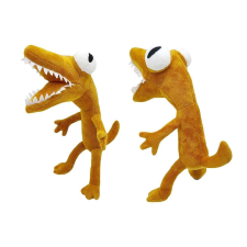 IdeallStore ® Rainbow Friends Roblox plüssjáték, Narancs a krokodil, 32 cm, narancssárga plüssfigura