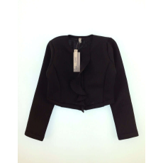Idexe fekete színű elegáns pulóver - 128