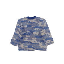  IDEXE kék színű terepmintás pulóver gyerek pulóver, kardigán