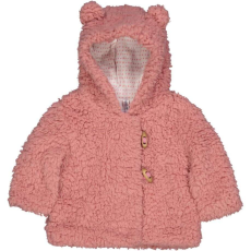 Idexe kislány rózsaszín macifüles kabát - 68