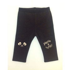 IDEXE mintás csillámos fekete leggings - 68 gyerek nadrág