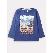 Idexe New York mintás kék felső - 164 gyerek póló