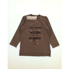  IDEXE unikornis mintás szürke felső - 86 gyerek pulóver, kardigán