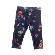  IDEXE virágmintás sötétkék leggings