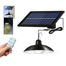 Időjárásálló, napelemes függőlámpa - energiatarékos, felakasztható kültéri világítás - 90W (BBV) kültéri világítás
