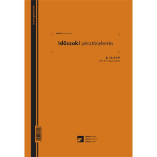 Időszaki pénztárjelentés 25x2+2 lapos tömb A/4 álló nyomtatvány