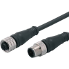 ifm Electronic E11974 Összekötő vezeték Dugó, egyenes, Alj, egyenes 0.3 m Pólusszám: 4, 4 1 db (E11974)