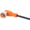 ifm Electronic EVC005 Csatlakozóvezeték Alj, hajlított 5 m Pólusszám: 5 1 db (EVC005)