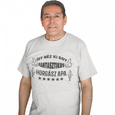  Így néz ki egy fantasztikus horgász apa - Férfi Póló