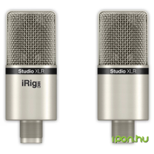 IK Multimedia iRig Mic Studio XLR ezüst mikrofon