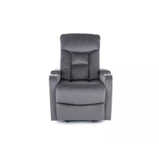  Ikar Elektromos Relax Fotel Bársony Szürke bútor