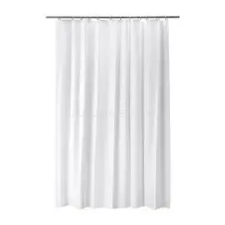IKEA Zuhanyfüggöny 180 x 200 cm BJÄRSEN fehér (IKEA_43905) lakástextília
