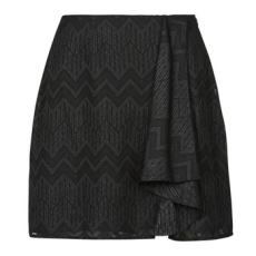 Ikks Szoknyák JUP CT JACQUARD Fekete DE 40