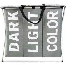 Ikonka Mosókosár - 3 Rekeszes Összecsukható Keret (5902802919342) bútor