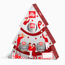 ILLY XMAS TREE 2025, 3 × 125g, mletá (8003753216751) kávé