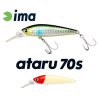  Ima Ataru 70S 70mm 11g 001 Red Head wobbler