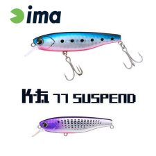  Ima K-Fat 77 Suspend 77mm 12g 019 Purple Konoshiro wobbler csali