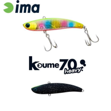  Ima Koume Vibration 70 Heavy 70mm 18g 119 Matt Night Black wobbler csali