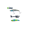 IMA KOUME VIBRATION 80 HEAVY 80mm 20gr 121 Kingfisher