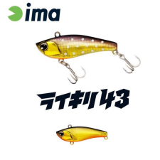  Ima Raikiri Vibration 43S 43mm 4g 002 Gold Back wobbler csali