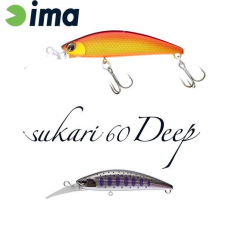  Ima Sukari 60 Deep 60mm 8g 007 Yamame wobbler csali