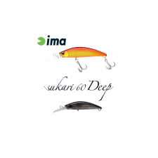 IMA SUKARI 60 DEEP 60mm 8gr 012 Titanium Black csali