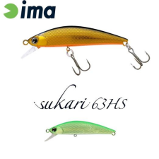  Ima Sukari 63HS 63mm 8g 016 Melon wobbler csali