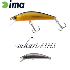  Ima Sukari 63HS 63mm 8g 017 Rainbow Trout wobbler csali