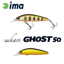 Ima Sukari Ghost 50SU 50mm 3.2g 002 Gold Black wobbler csali