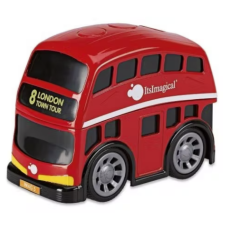Imaginarium Comic-Cars! London Busz - játékautó, képregény modell, piros kreatív és készségfejlesztő
