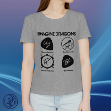 Imagine Dragons - Autogram női póló ajándéktárgy