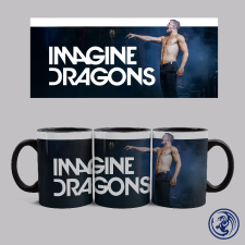Imagine Dragons - Dan Reynolds bögre (Fekete) ajándéktárgy