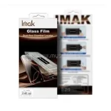 IMAK H képernyővédő üveg (3D, 9H + segédkeret) ÁTLÁTSZÓ (GP-183547) mobiltelefon kellék
