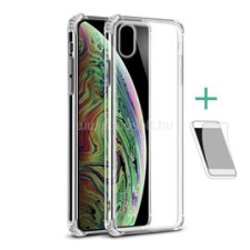 IMAK szilikon telefonvédő (ütésállóság, légpárnás sarok + képernyővédő fólia) ÁTLÁTSZÓ (GP-81752) tok és táska