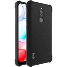 IMAK Xiaomi Redmi 8, IMAK Silky szilikon mobiltok, MATT FEKETE tok és táska