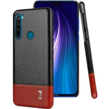 IMAK Xiaomi Redmi Note 8, IMAK Ruiyi műanyag mobiltok, BARNA, FEKETE tok és táska