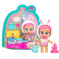 IMC Toys Cry Babies: Playtime - Coney könnyes baba nyuszis sapkában baba