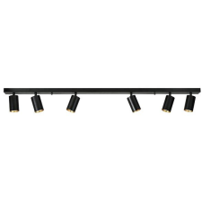Immax PUNTO-6 Fali spotlámpa, lineáris, 6× GU10 fej, 119 cm világítás