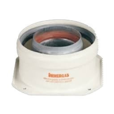  Immergas kondenzációs indító idom 60/100 Zöld széria 3.012086 (ps-13302) hűtés, fűtés szerelvény