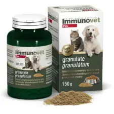  Immunovet immunerősítő granulátum 150 g vitamin, táplálékkiegészítő kutyáknak