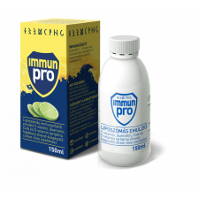  ImmunPro liposzómás emulzió étrendkiegészítő citrom-lime ízesítéssel 150 ml gyógyhatású készítmény