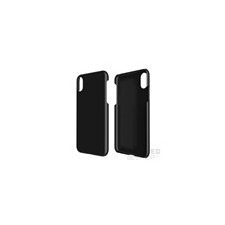 Imomoca Samsung J415 Galaxy J4+, Műanyag hátlap tok, fekete tok és táska