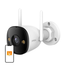 IMOU Bullet 3 kültéri Wi-Fi biztonsági kamera, 3MP, fehér megfigyelő kamera
