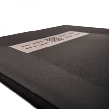  Imp  Prémium Antracit   80 X 110 Kompozit zuhanytálca Kompozit zuhanytálca kád, zuhanykabin