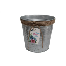 Impex KASPÓ BÁDOG ANYÁKNAPI 140-B-530/M D19X18HXD14CM 1DB kerti dekoráció