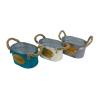 Impex KASPÓ BÁDOG OVÁL FAMILY MIX 41-10/16X10,5X10CM 3/60 1DB